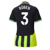 Camisa de time de futebol Manchester City Ruben Dias #3 Replicas 2º Equipamento Feminina 2024-25 Manga Curta